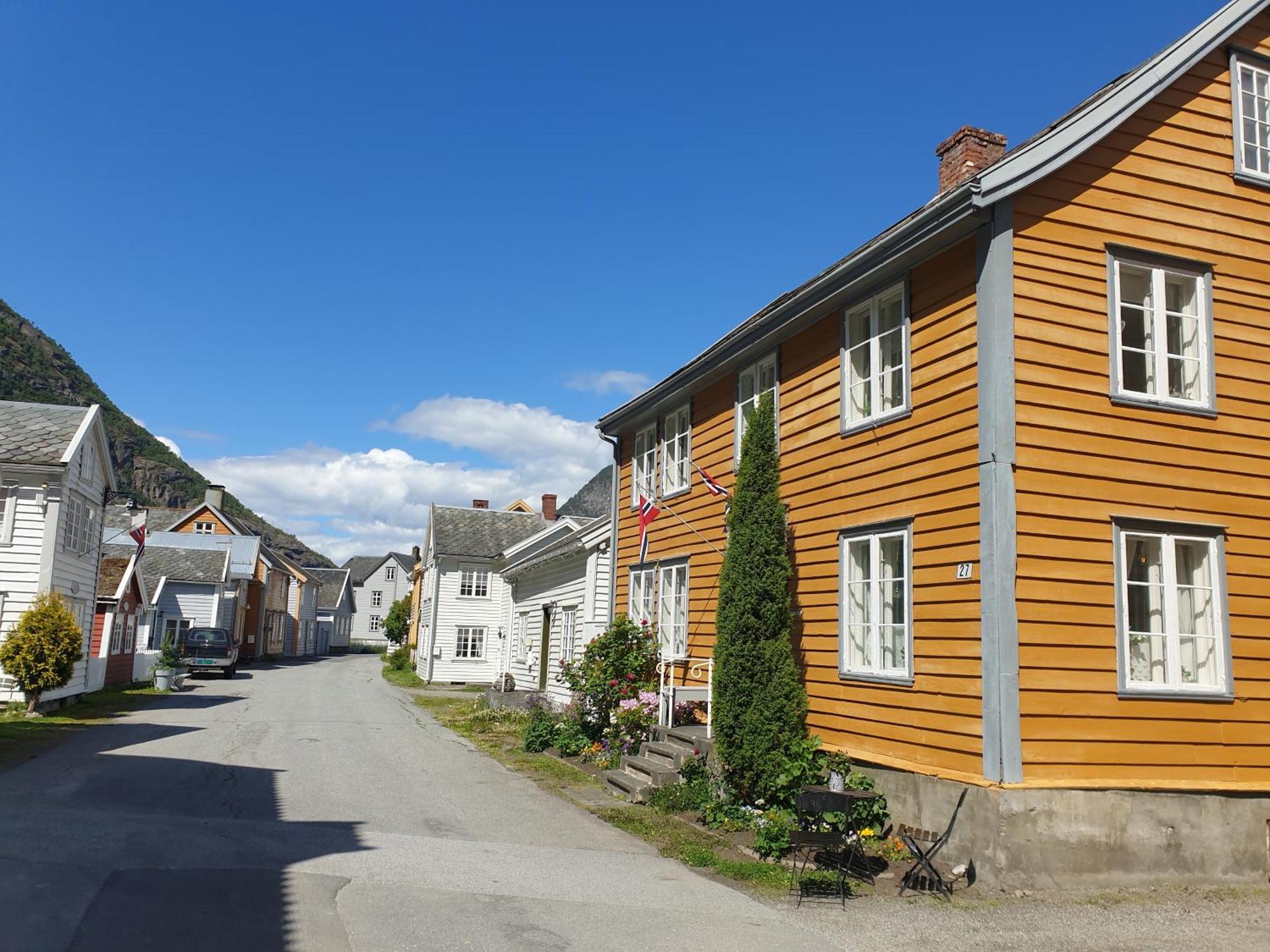 Kvammehuset Pa Gamle Laerdalsoyri 빌라 외부 사진